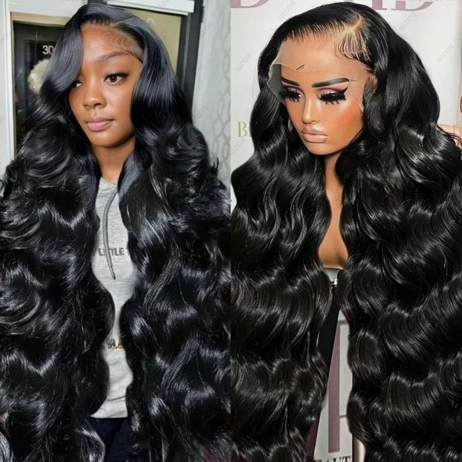 Pink Pearle Body Wave Human Hair Lace Wigs