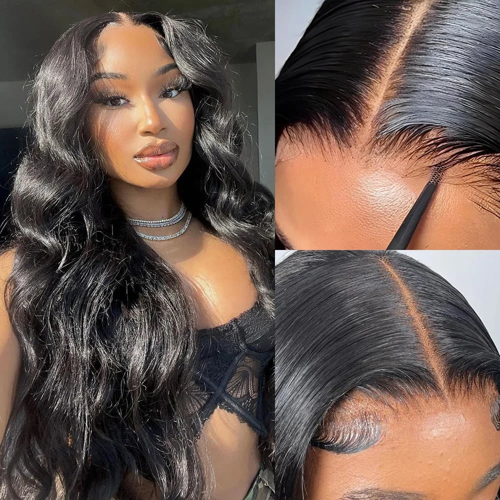 Pink Pearle Glueless Body Wave Human Hair Wig