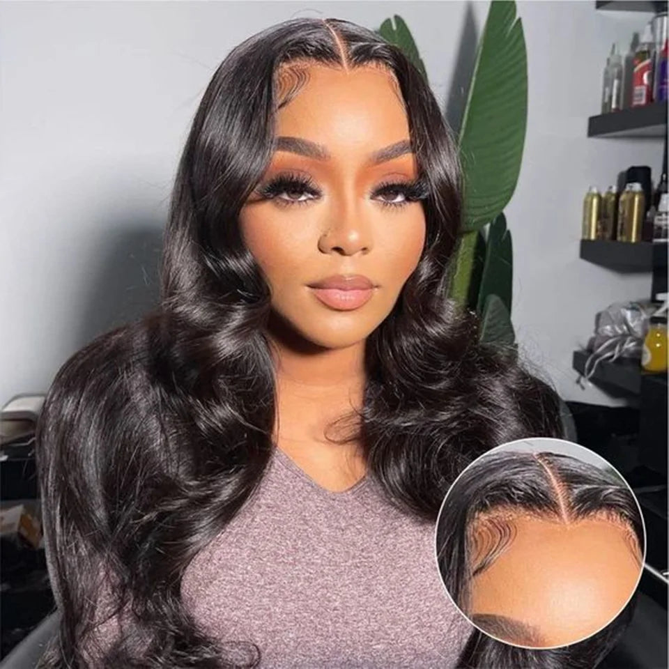 Pink Pearle Glueless Body Wave Human Hair Wig